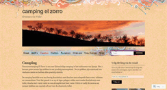 Desktop Screenshot of campingelzorro.com
